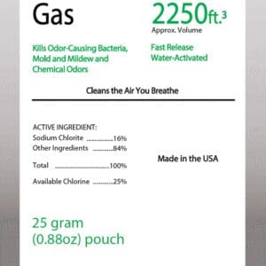 ProKlean Restore FG product label with details.