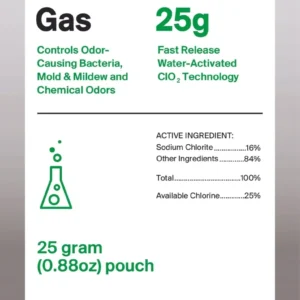 ProKure G Fast Deodorizing Gas 25g label