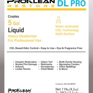 ProKlean DL Pro 5 gallon odor remover.